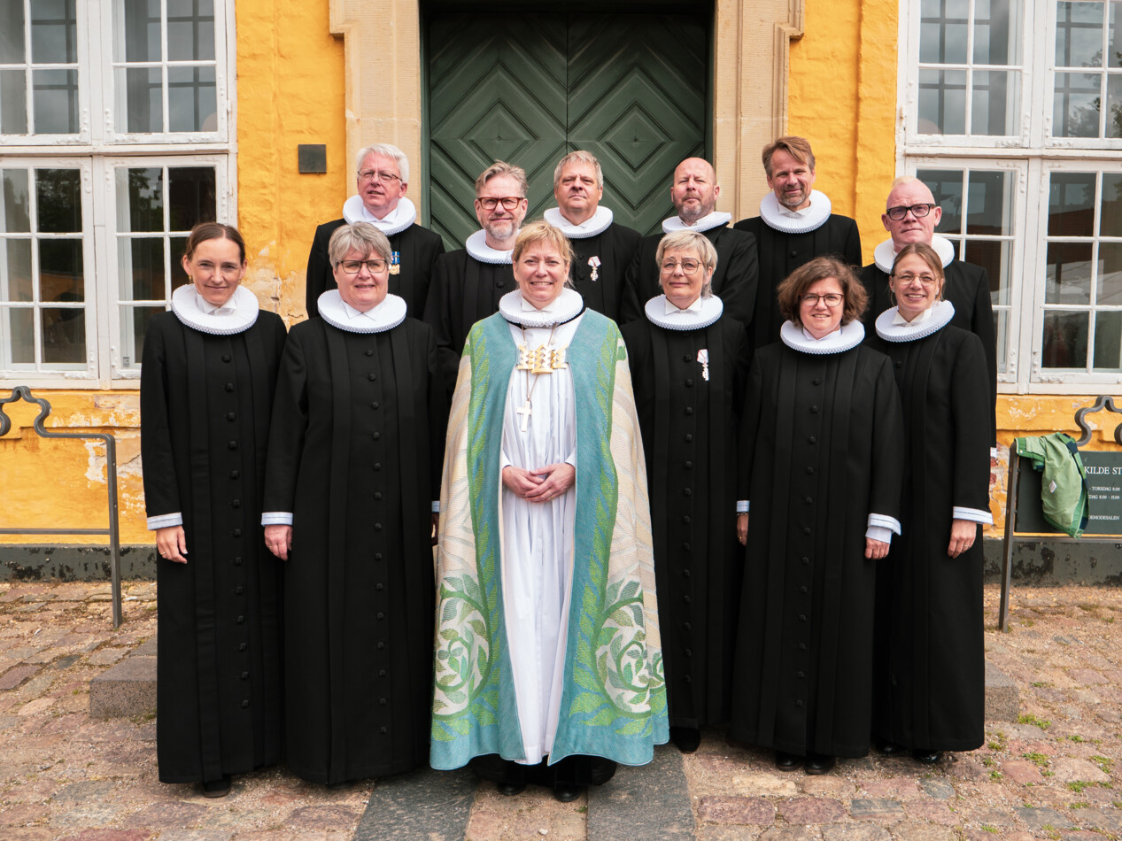 Biskop Ulla Thorbjørn Hansen og stiftets provster